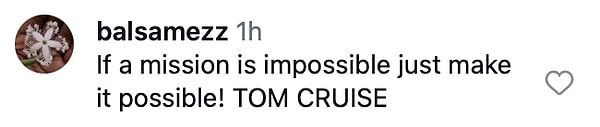"Eğer bir görev imkansızsa, sadece mümkün kıl! -Tom Cruise"