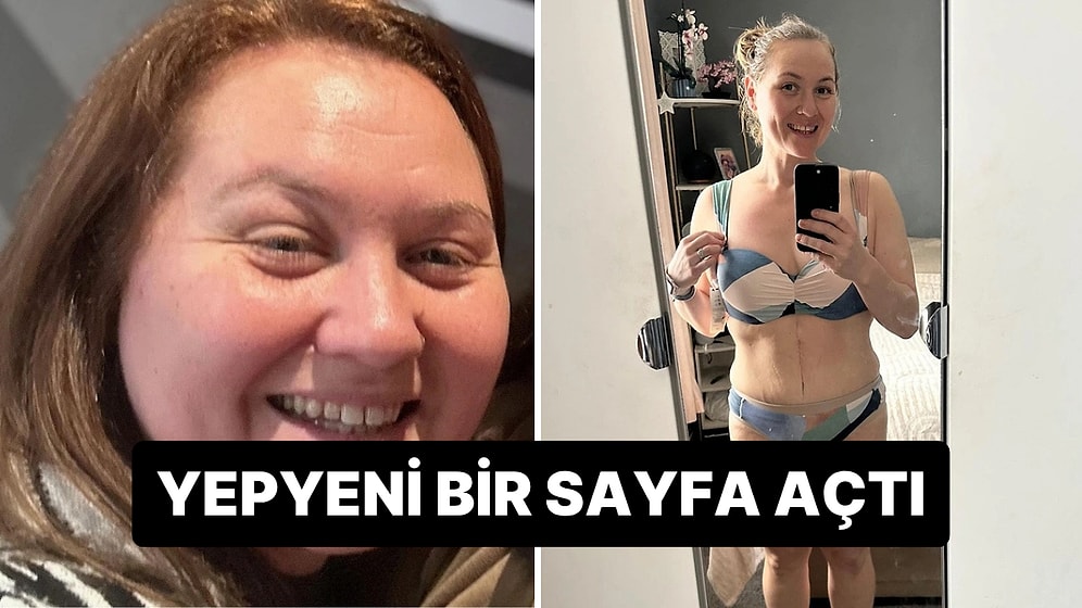 Kısa Sürede 63 Kilo Verdi, İlk İşi Kocasından Boşanmak Oldu