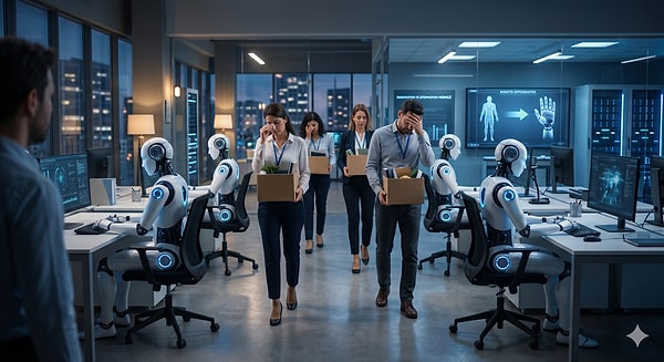 Snap ve Block gibi şirketlerin üst düzey açıklamaları, insan gücüne duyulan ihtiyacın teknolojiyle nasıl ikame edildiğini gözler önüne seriyor.