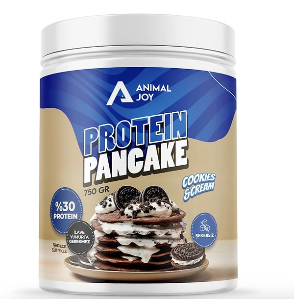 Animal Joy Protein Pankek, sağlıklı atıştırmalık arayışınıza lezzetli bir cevap veriyor.