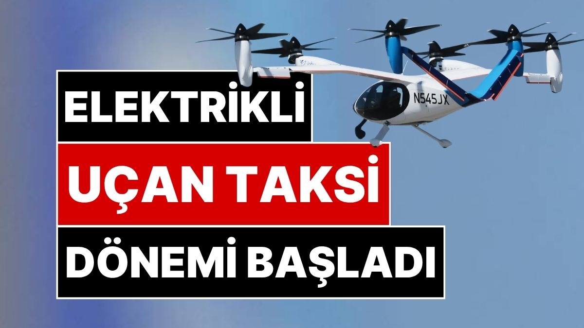 New York’ta Elektrikli Hava Taksileri Deneme Uçuşlarına Başladı