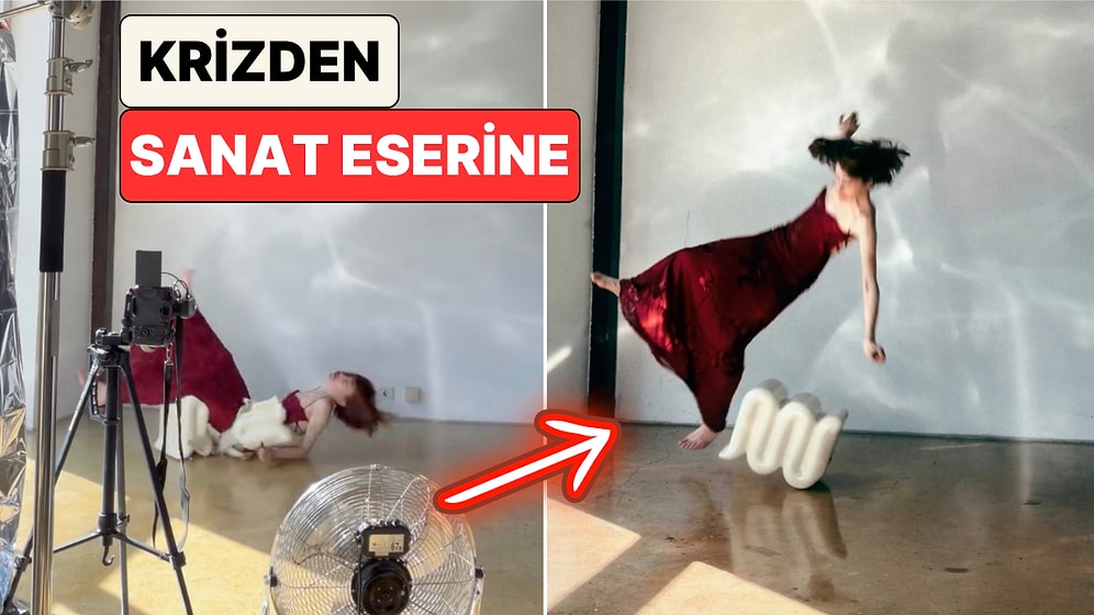 Fotoğraf Çekiminde Başına Gelmedik Kalmayan Model Krizi Fırsata Çevirdi