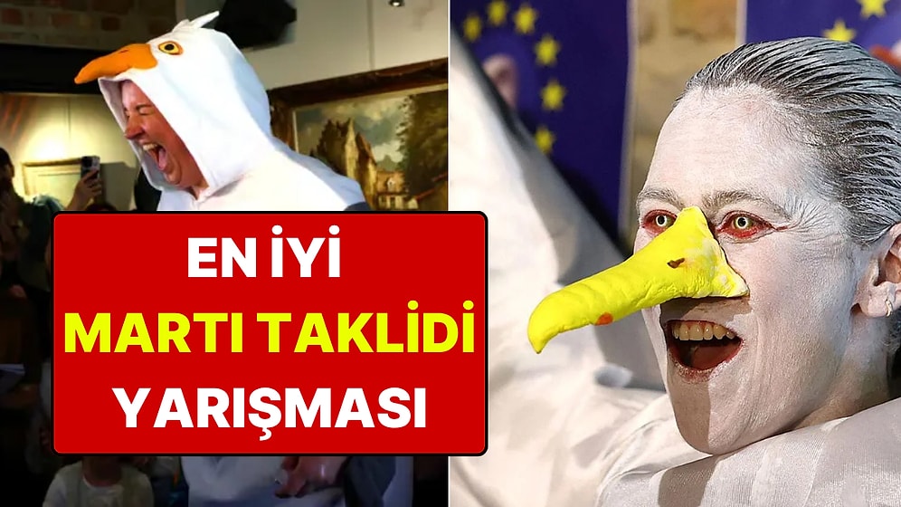 En İyi Martı Taklidi İçin Yarıştılar: 16 Ülkeden 70 Kişi Katıldı, Çılgınlar Gibi Bağırdılar