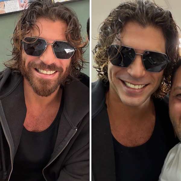 Now, let's get down to the real business... Can Yaman, who has long been etched in our memories with his thick hair, bearded and charismatic persona, has now emerged with a radical transformation!