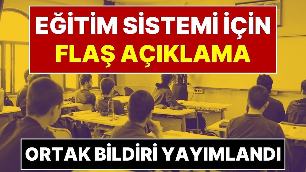 12 Bilim İnsanından Ortak Bildiri: “Okullardaki Eğitim Sistemi Artık Sürdürülemez, Acilen Değişmeli”