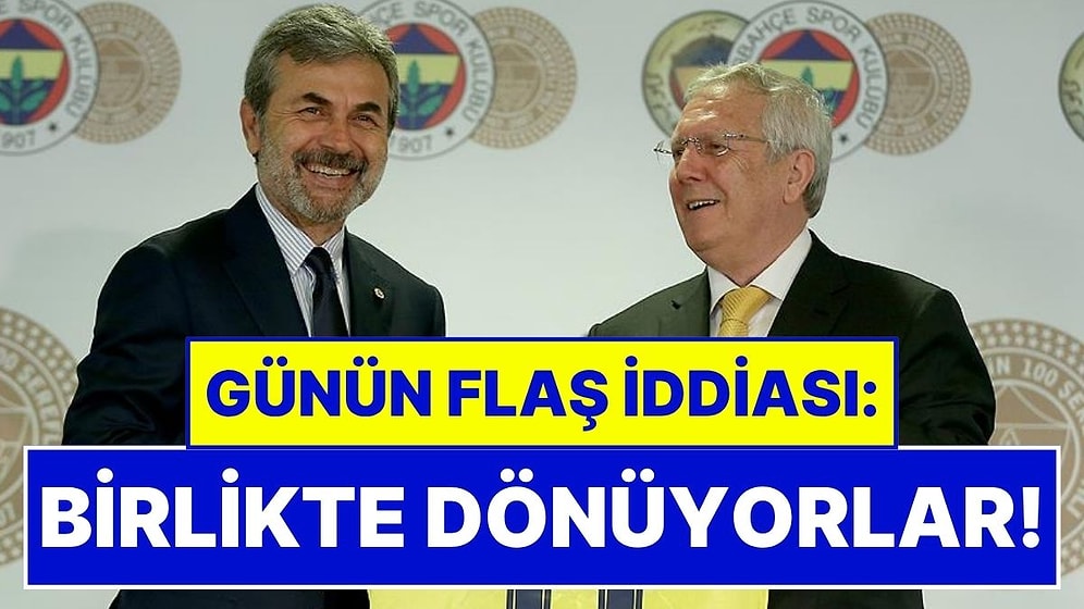 Aziz Yıldırım Fenerbahçe Başkanlığına Aday Oluyor! Aykut Kocaman İle Anlaştı İddiası