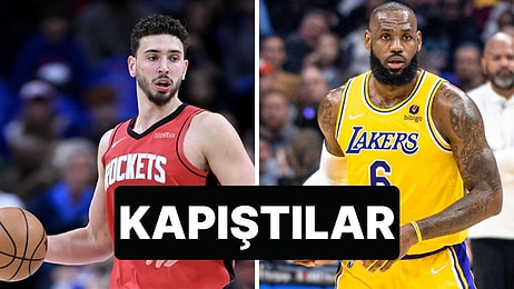 Milli Yıldız Alperen Şengün'le LeBron James Arasında Sözlü Tartışma Yaşandı