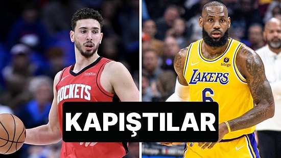 Milli Yıldız Alperen Şengün'le LeBron James Arasında Sözlü Tartışma Yaşandı