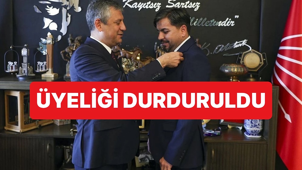 Özgür Özel'in Rozet Taktığı Arif Kocabıyık'ın CHP Üyelik İşlemleri Durduruldu