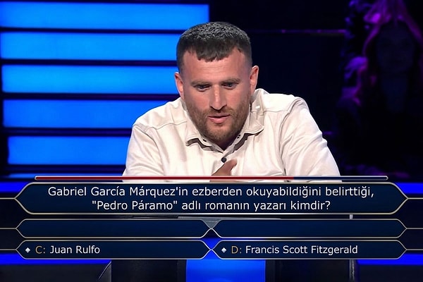 Kim Milyoner Olmak İster'in yeni bölümünde yarışmacı, doğru yanıtı o piti piti yaparak buldu.