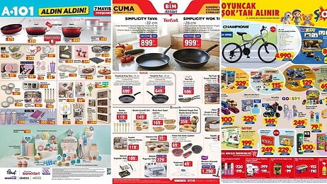 İndirim Günleri Başlıyor! 2 - 8 Mayıs Haftasında A101 ve BİM Aktüel Ürünler Listesinde Ne Var?