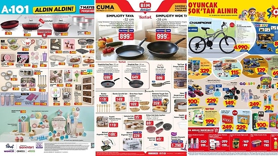İndirim Günleri Başlıyor! 2 - 8 Mayıs Haftasında A101 ve BİM Aktüel Ürünler Listesinde Ne Var?