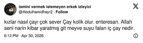 Her şey bu tweetle başladı...