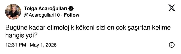 Her şey, bu gönderi ile başladı diyebiliriz. Ardından gelen yanıtlar ise herkesi şaşırtacak cinsten!