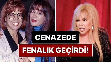 Zerrin Özer Ablası Tülay Özer'in Cenazesinde Fenalık Geçirdi!