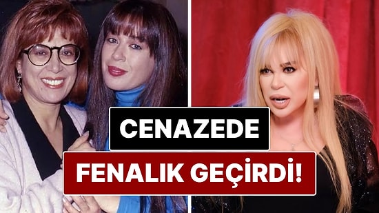 Zerrin Özer Ablası Tülay Özer'in Cenazesinde Fenalık Geçirdi!
