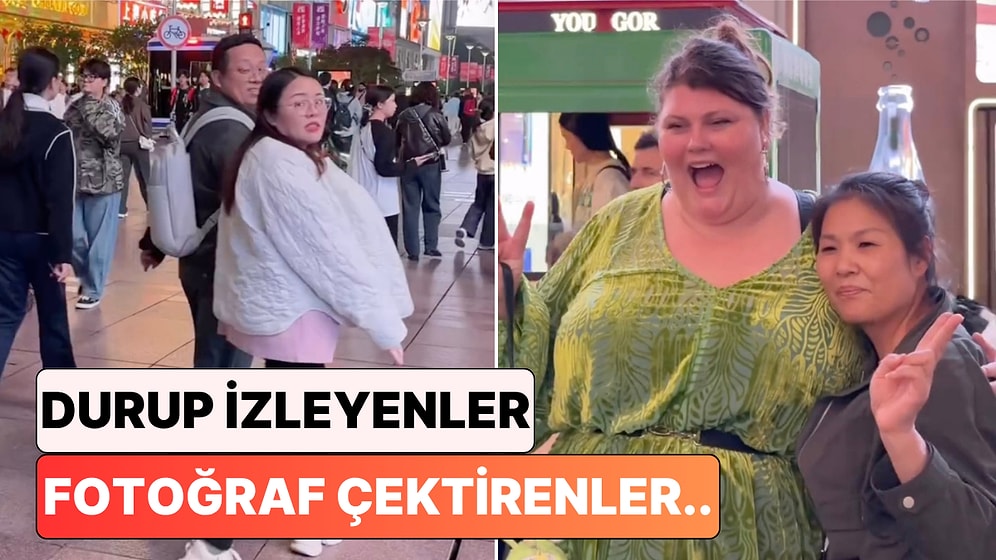 Amerikalı Bir Kadından "Şanghay'da 1.90 Boyunda Büyük Beden Olmak" Videosu