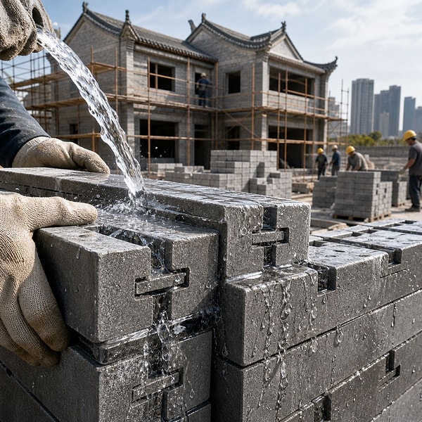 The construction industry is abuzz with one of the most striking innovations of recent years, aimed at boosting efficiency and reducing costs: water-bonded modular bricks.
