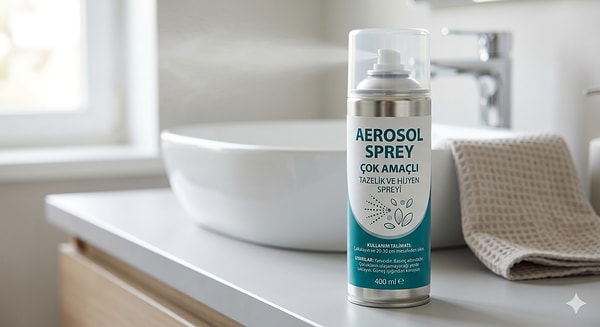 Aerosol sprey kutuları da genellikle geri dönüşüm kapsamında kabul ediliyor.