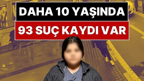 10 Yaşında 92 Suç Kaydı Olan 'Çocuk' AVM'den Çaldıklarıyla TEM'de Yakalandı!