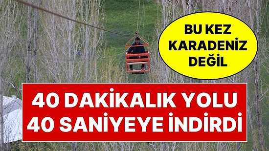 Karadeniz'de Gördü, Van'da Uyguladı: 40 Dakikalık Yolu 40 Saniyeye Düşürdü