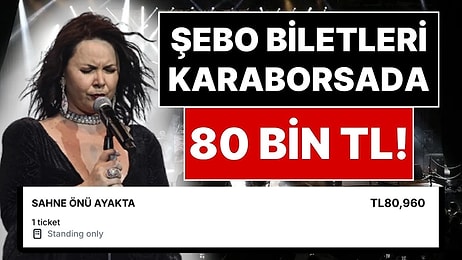 Şebnem Ferah Biletleri Karaborsaya Düştü: Şebnem Ferah Konserine 80 Bin TL'ye Karaborsa Bilet Çıktı