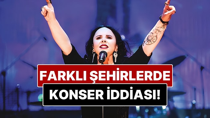 İstanbul Konseri Biletleri Dakikalar İçinde Tükenen Şebnem Ferah'ın Farklı Konserler Vereceği İddia Edildi!