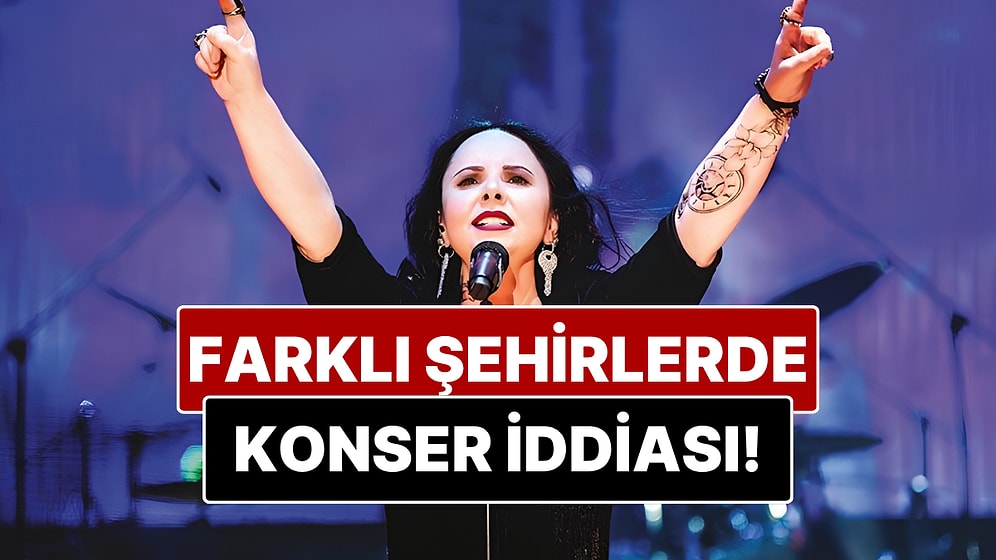 İstanbul Konseri Biletleri Dakikalar İçinde Tükenen Şebnem Ferah'ın Farklı Konserler Vereceği İddia Edildi!