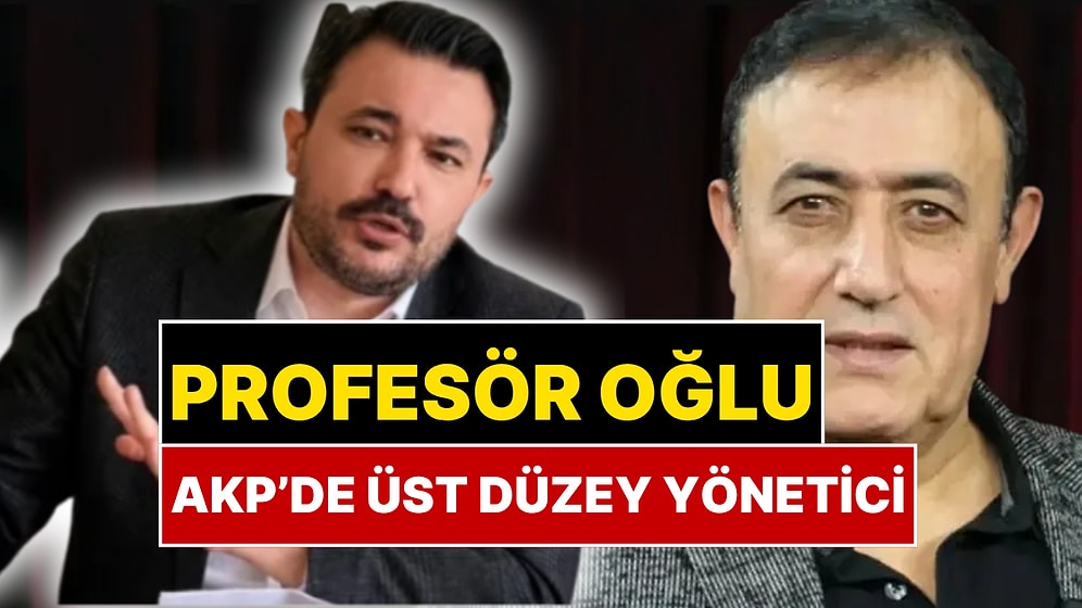 Ünlü Türkücünün Profesör Oğlu AKP'de Üst Düzey Yönetici Çıktı