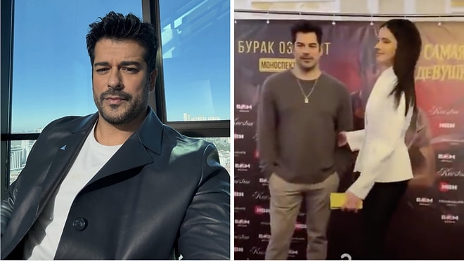 Kept His Distance from a Fan Who Wanted a Hug: Burak Özçivit’s Behavior in Russia Went Viral!