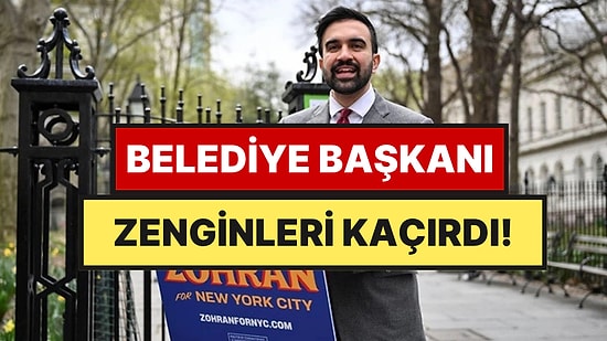 Belediye Başkanı "Zenginleri Vergilendir" Dedi, Zenginler Şehri Terk Etti