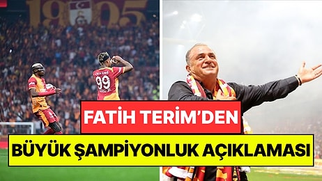Fatih Terim'den Şampiyonluk Açıklaması: Eski Öğrencisi Okan Buruk'u Tebrik Etti