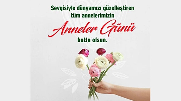En Özel Anneler Günü Sözleri