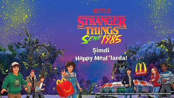 “Happy Meal menülerinde çocukların sevdiği hikayelere yer veriyoruz”