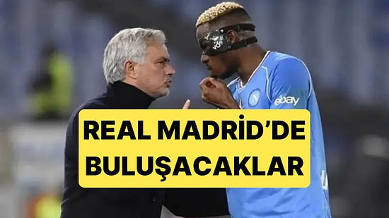 Fransız Basını Jose Mourinho ve Victor Osimhen İçin Flaş Bir İddia Ortaya Attı