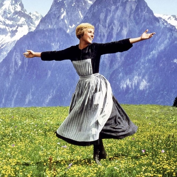 "The Sound of Music", directed by Robert Wise, swept the 1965 Oscars with five awards: Best Picture, Best Director, Best Editing, Best Sound, and Best Music Adaptation.