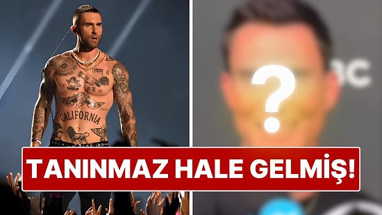 Maroon 5'ın Solisti Adam Levine'in Son Hali Şoklardan Şoklara Soktu!