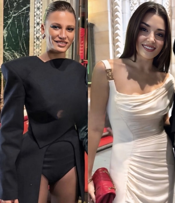 The alleged conflict that erupted between Hande Erçel and Serenay Sarıkaya swiftly took the top spot in the entertainment news agenda.