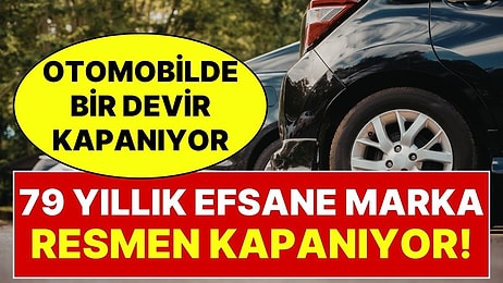 Otomobil Dünyanın Efsane Markası Resmen Tarih Oluyor: Son Arabalar ve Gizli Projeler Satışa Çıkarıldı