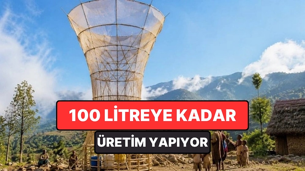 Bambu Kuleyle Havadan İçme Suyu Üretmeyi Başardılar