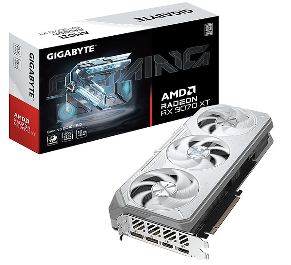 Geleceğin grafik gücü: GIGABYTE Radeon RX 9070 XT son 30 günün en düşüğünde!