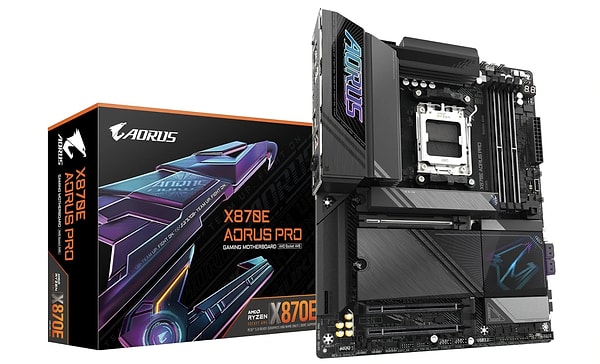 Yeni nesil AM5 sistemlerin kalbi: GIGABYTE X870E AORUS PRO anakart fırsatta!