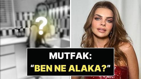 Yeni Boşanan Pelin Karahan'ın Mini Elbiseli Mutfak Pozu Dikkat Çekti!