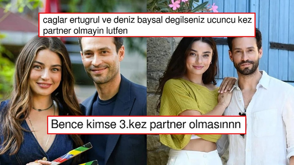 Ayça Ayşin Turan ve Ekin Koç’un Üçüncü Kez Partner Olması X’te Gündem Oldu