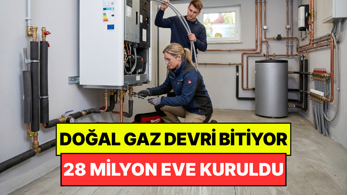 Doğal Gaz Devri Bitiyor: 28 Milyon Kişinin Evine Isı Pompası Kurdular
