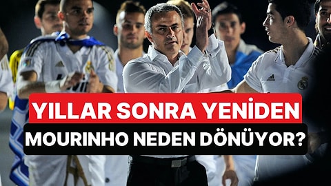 Jose Mourinho 13 Yıl Sonra Soyunma Odasını Toplamak İçin Real Madrid'e Dönüyor