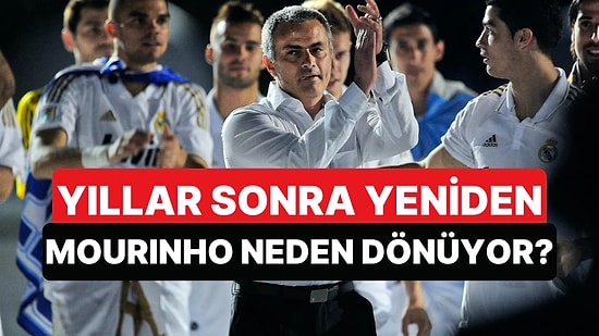 Jose Mourinho 13 Yıl Sonra Soyunma Odasını Toplamak İçin Real Madrid'e Dönüyor