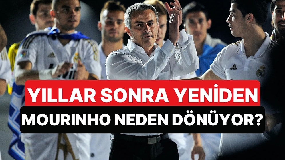 Jose Mourinho 13 Yıl Sonra Soyunma Odasını Toplamak İçin Real Madrid'e Dönüyor