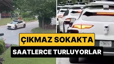Mahalle Sakinleri Şikayetçi: 50'ye Yakın Sürücüsüz Otonom Araç Mahalle Etrafında Durmadan Turluyor