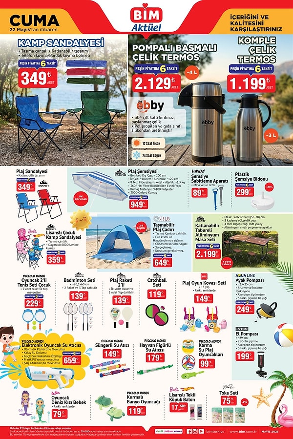 Kamp Sandalyesi 349 TL